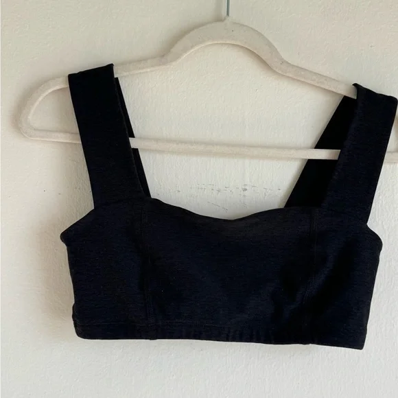 Beyond yoga cropped space dye bra